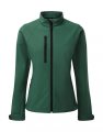 Dames Softshell Jas Russell R-140F-0 Bottle Green